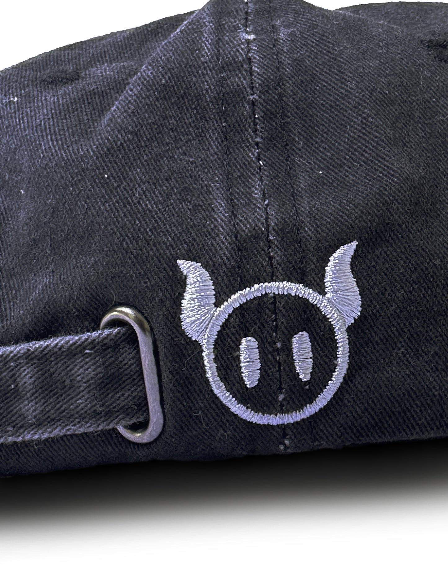 IKARI CLUB - LOW WASHED BLACK CAP