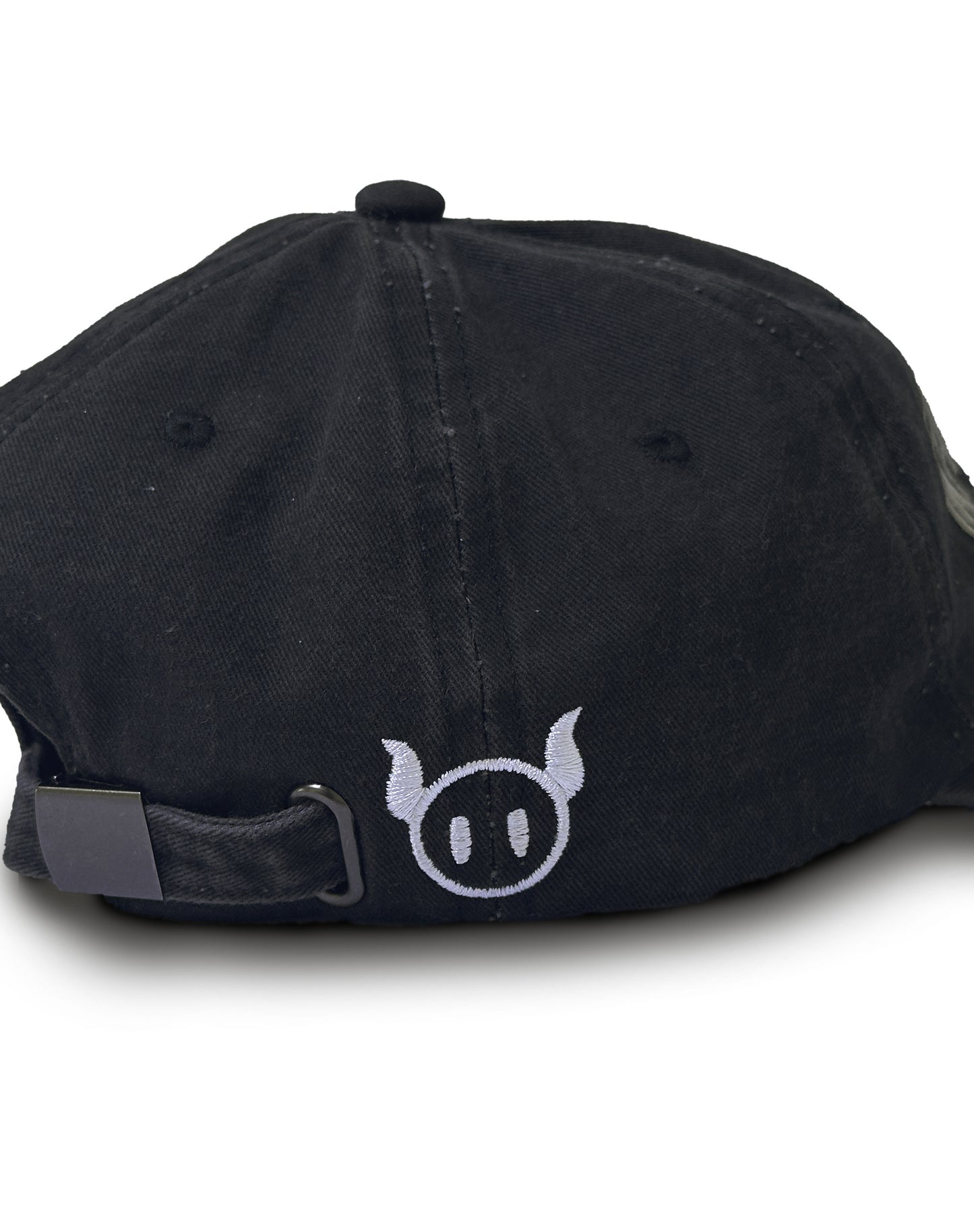 IKARI CLUB - LOW WASHED BLACK CAP