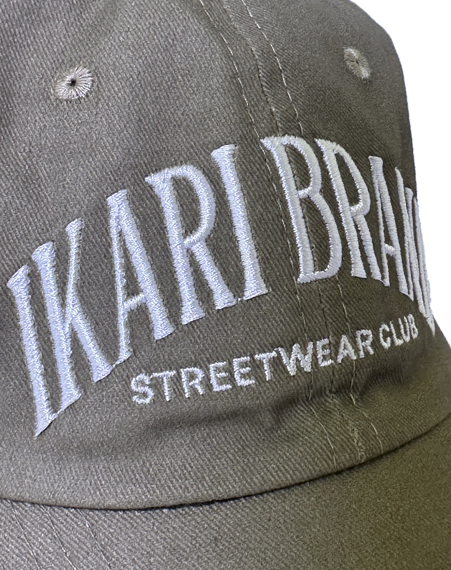 IKARI CLUB - LOW OLIVE GREEN CAP